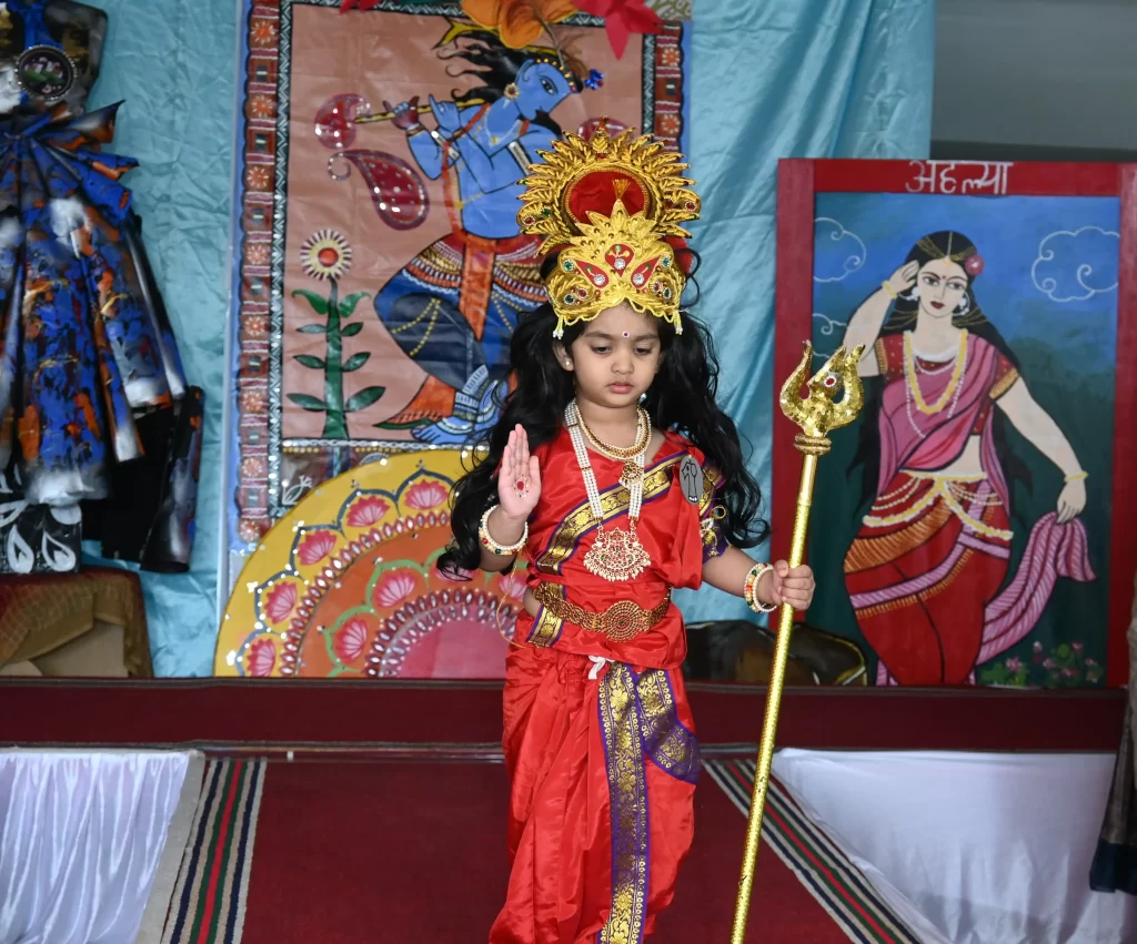 Durga devi with grace