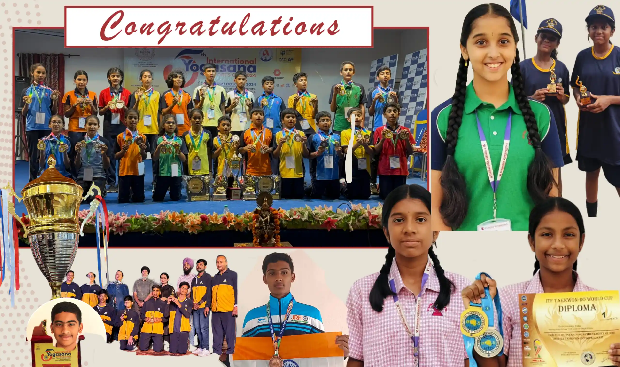 Sports Champions at National and International Level