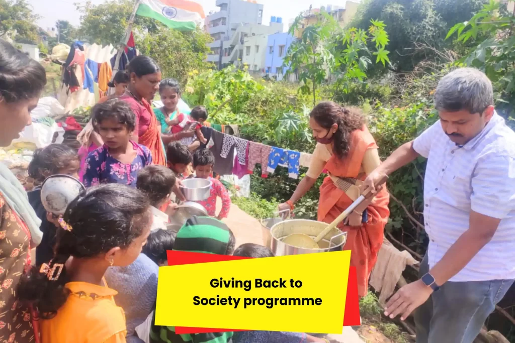 Giving Back to Society programme