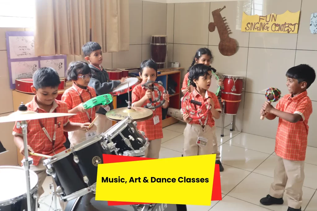 Music, Art & Dance Classes