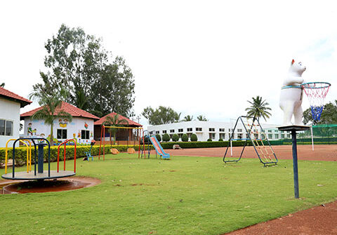 School garden for students | Vishwa Vidyapeeth
