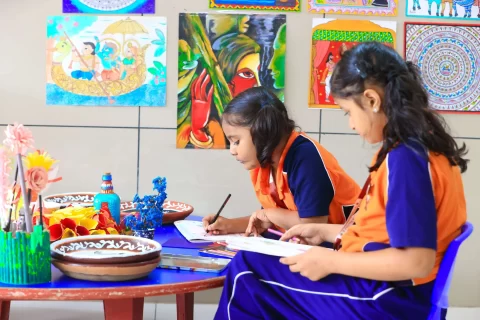 Vishwa Vidyapeeth Art Room