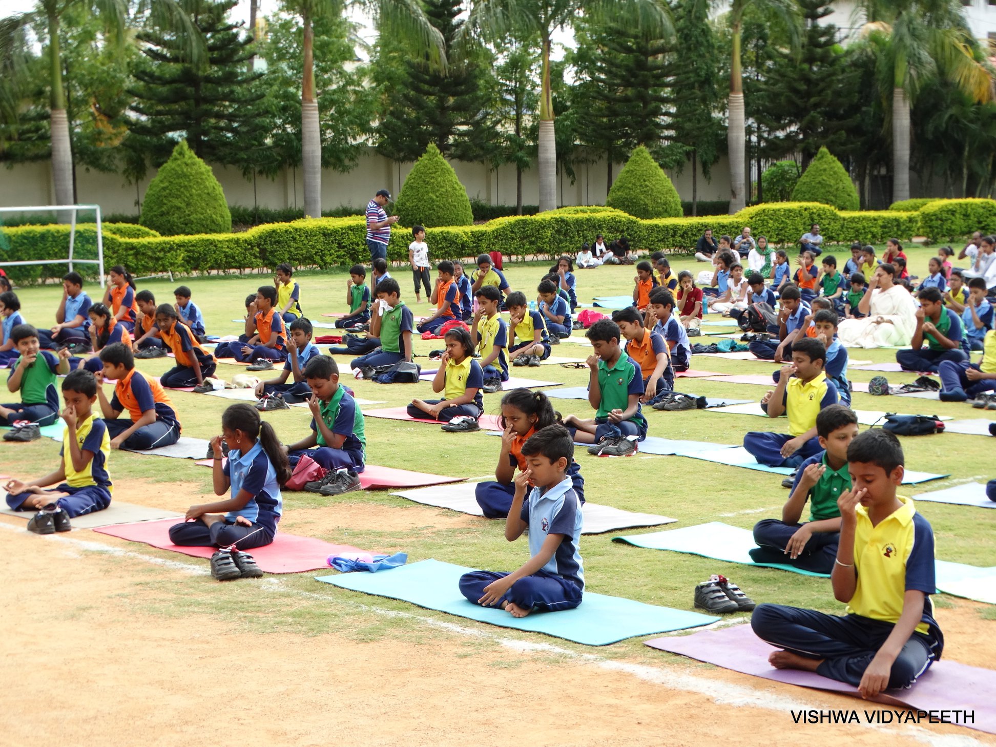 benefits of yoga for students | Vishwa Vidyapeeth