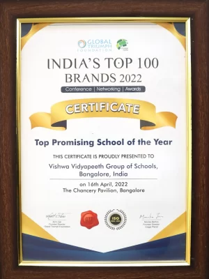 17. Top Promising School of the year for VVPGS Indias Top 100 brands-550kb