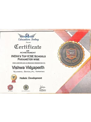 No. 1 ICSE School in India – Ranked No 1 for Holistic Development